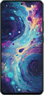 Силиконовый чехол Арт акварель для Oppo Reno11 F - 6329u-3671 изображение 