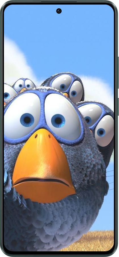Силіконовий чехол Angry Birds для Oppo Reno11 F - 6008u-3671 изображение 