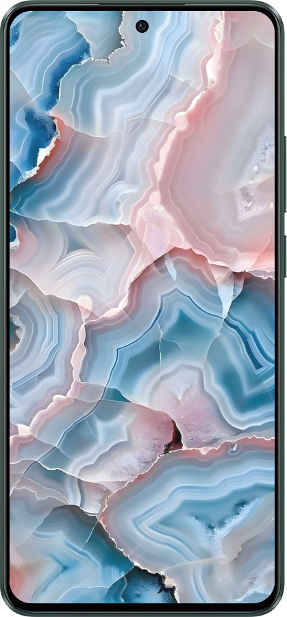 Силиконовый чехол Мрамор для Oppo Reno11 F - 6306u-3671 изображение 