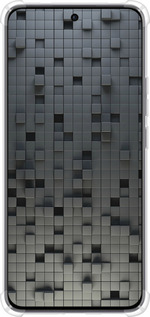 Силикон с усиленными углами чехол Кубики для Oppo Reno12 5G - 1061sp-3742 изображение 
