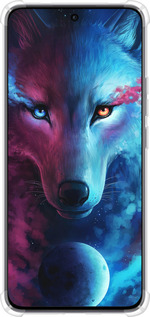 Силіконовий протиударний с посиленими кутами чехол Арт-вовк для Oppo Reno12 5G - 3999sp-3742 изображение 