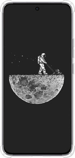 Силикон с усиленными углами чехол Moon in dark для Oppo Reno12 5G - 4176sp-3742 изображение 