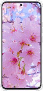 Силикон с усиленными углами чехол Сакура для Oppo Reno12 5G - 6029sp-3742 изображение 