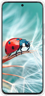 Силикон с усиленными углами чехол Божья коровка для Oppo Reno12 5G - 6049sp-3742 изображение 