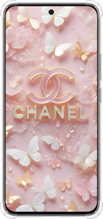 Силикон с усиленными углами чехол Шанель для Oppo Reno12 5G - 6366sp-3742 изображение 