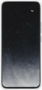 Силикон с усиленными углами чехол Сині хмари, Синій місяць для Oppo Reno12 5G - 6396sp-3742 изображение 