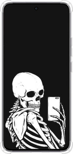 Силикон с усиленными углами чехол Скелет делает Selfie для Oppo Reno12 5G - 6535sp-3742 изображение 