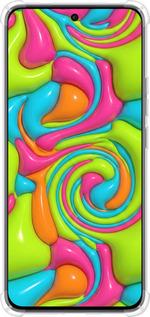 Силикон с усиленными углами чехол Y2K Jelly Dream для Oppo Reno12 5G - 6780sp-3742 изображение 