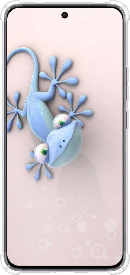Силикон с усиленными углами чехол Геккончик для Oppo Reno12 5G - 1094sp-3742 изображение 
