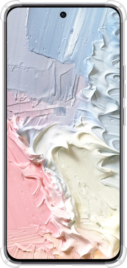 Силіконовий протиударний с посиленими кутами чехол Пастель для Oppo Reno12 5G - 3981sp-3742 изображение 