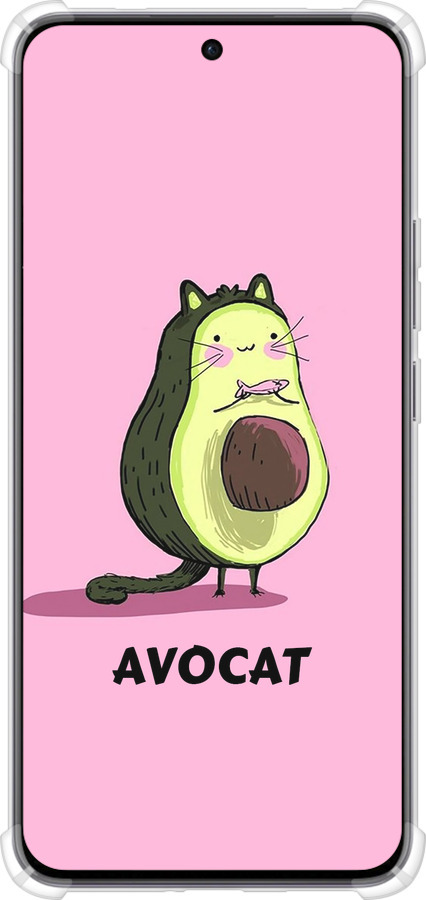 Силіконовий протиударний с посиленими кутами чехол Avocat для Oppo Reno12 5G - 4270sp-3742 изображение 