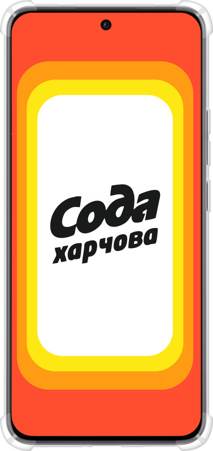 Силикон с усиленными углами чехол Сода UA для Oppo Reno12 5G - 5639sp-3742 изображение 