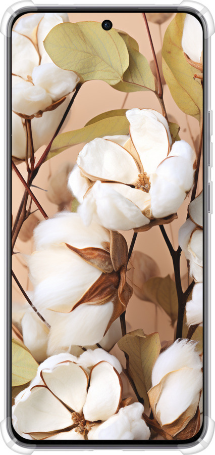 Силіконовий протиударний с посиленими кутами чехол Бавовна для Oppo Reno12 5G - 5665sp-3742 изображение 