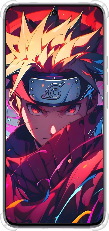 Силикон с усиленными углами чехол Наруто для Oppo Reno12 5G - 6274sp-3742 изображение 