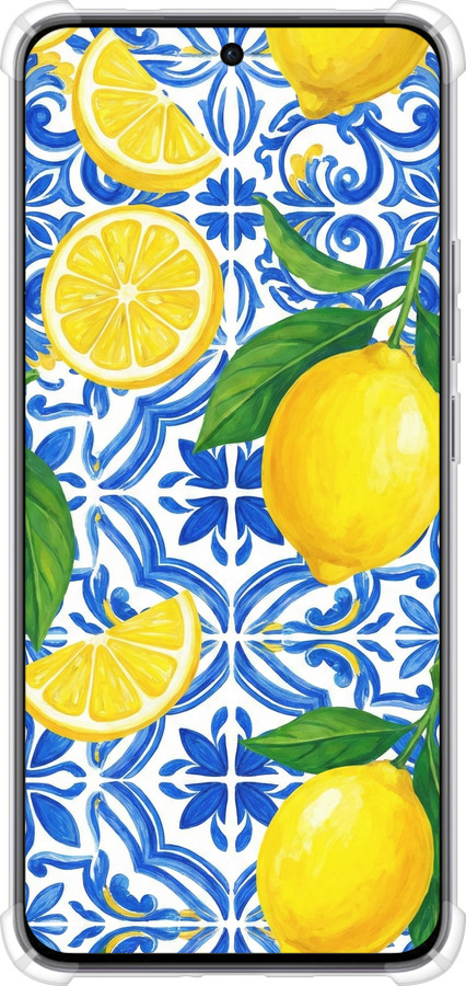 Силикон с усиленными углами чехол Grocery Girl Italian Summer для Oppo Reno12 5G - 6766sp-3742 изображение 