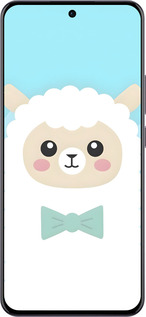 Силіконовий чехол Милий баранчик для Oppo Reno12 5G - 6355u-3742 изображение 