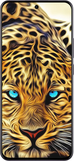 Силиконовый чехол Леопард для Oppo Reno12 5G - 6611u-3742 изображение 