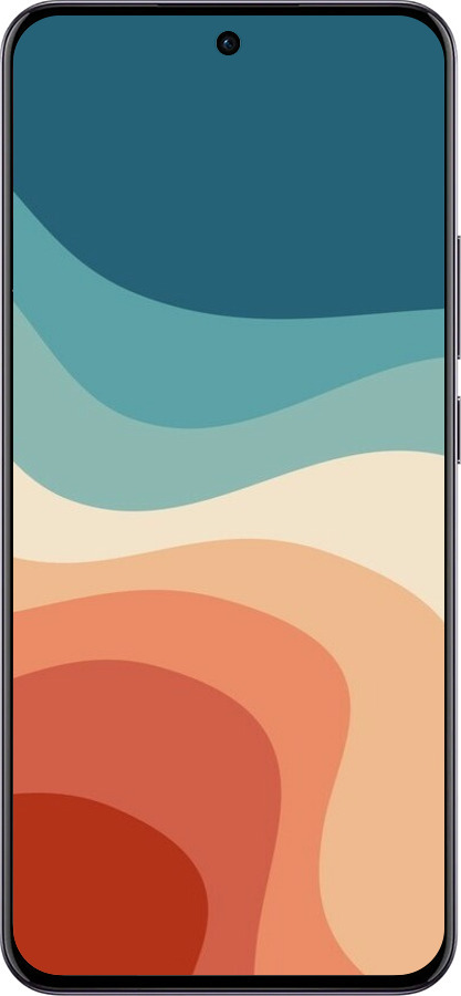 Силиконовый чехол В стиле ретро с волнами для Oppo Reno12 5G - 6531u-3742 изображение 
