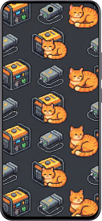 Силиконовый чехол Autonomous Zone для Oppo Reno12 5G - 6771u-3742 изображение 