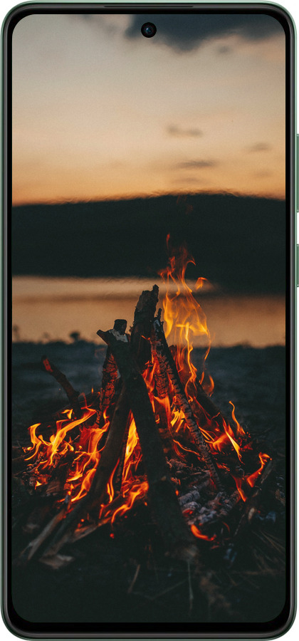 TPU чехол Огонь для Oppo Reno12 FS - 6021b-3867 изображение 