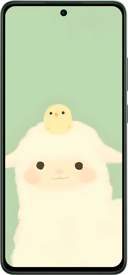 TPU чехол Барашек и ципленок для Oppo Reno12 FS - 6369b-3867 изображение 
