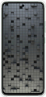 Силикон с усиленными углами чехол Кубики для Oppo Reno12 FS - 1061sp-3867 изображение 
