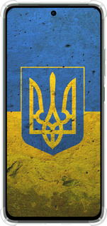 Силикон с усиленными углами чехол Флаг и герб Украины 2 для Oppo Reno12 FS - 378sp-3867 изображение 