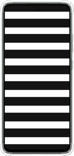 Силикон с усиленными углами чехол Черно-белые полосы для Oppo Reno12 FS - 4461sp-3867 изображение 