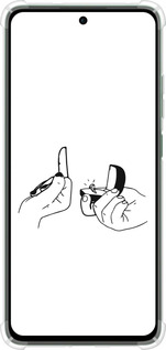Силикон с усиленными углами чехол Предложение для Oppo Reno12 FS - 4898sp-3867 изображение 