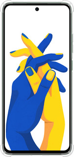 Силикон с усиленными углами чехол Stand With Ukraine для Oppo Reno12 FS - 5255sp-3867 изображение 