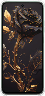 Силикон с усиленными углами чехол Роза 3 для Oppo Reno12 FS - 5552sp-3867 изображение 