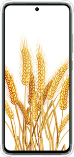 Силикон с усиленными углами чехол Колоски пшеници для Oppo Reno12 FS - 5866sp-3867 изображение 