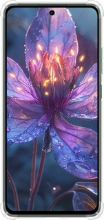 Силикон с усиленными углами чехол Магический цветок для Oppo Reno12 FS - 6038sp-3867 изображение 