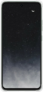 Силикон с усиленными углами чехол Сині хмари, Синій місяць для Oppo Reno12 FS - 6396sp-3867 изображение 