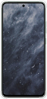 Силикон с усиленными углами чехол Голубые облака, Голубая луна для Oppo Reno12 FS - 6398sp-3867 изображение 