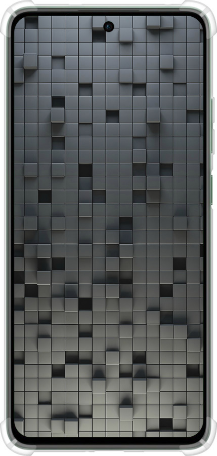Силикон с усиленными углами чехол Кубики для Oppo Reno12 FS - 1061sp-3867 изображение 