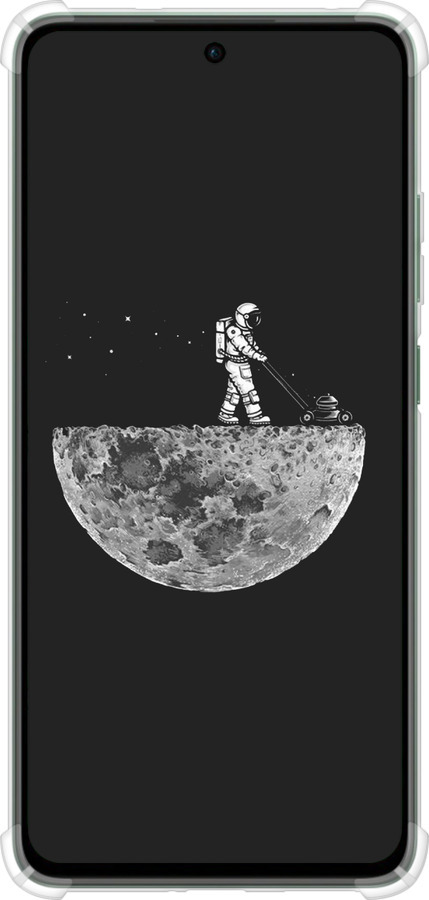 Силикон с усиленными углами чехол Moon in dark для Oppo Reno12 FS - 4176sp-3867 изображение 