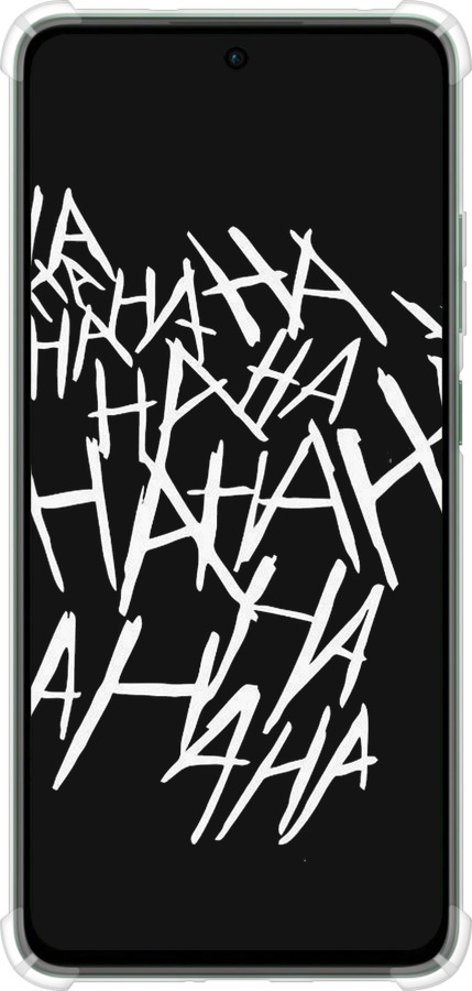 Силикон с усиленными углами чехол joker hahaha для Oppo Reno12 FS - 4509sp-3867 изображение 