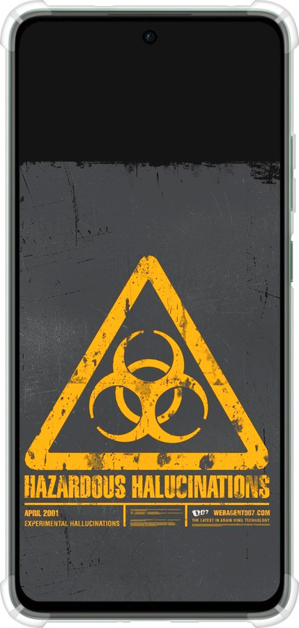 Силикон с усиленными углами чехол biohazard 28 для Oppo Reno12 FS - 4846sp-3867 изображение 