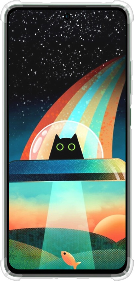 Силикон с усиленными углами чехол № 5395 для Oppo Reno12 FS - 5395sp-3867 изображение 