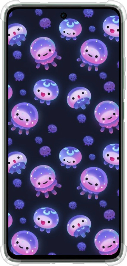 Силикон с усиленными углами чехол № 5414 для Oppo Reno12 FS - 5414sp-3867 изображение 