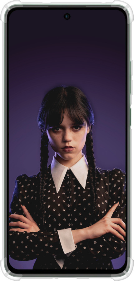 Силикон с усиленными углами чехол Wednesday v3 для Oppo Reno12 FS - 5517sp-3867 изображение 