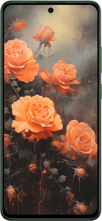 Силіконовий чехол Оранжеві троянди для Oppo Reno12 FS - 5944u-3867 изображение 