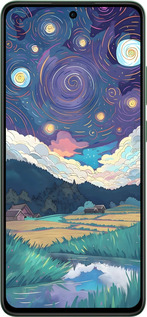 Силиконовый чехол Креативный арт для Oppo Reno12 F 4G - 6322u-3847 изображение 