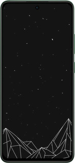 Силиконовый чехол Черно белые абстрактные горы для Oppo Reno12 F 5G - 6437u-3771 изображение 
