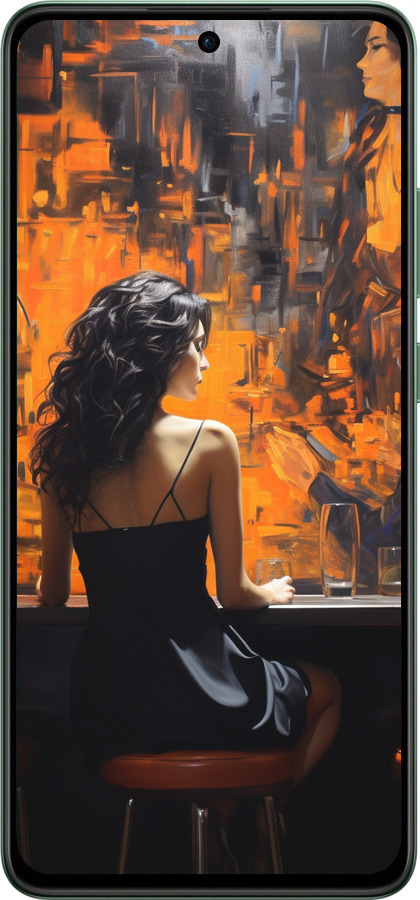 Силиконовый чехол Чехол для телефона для Oppo Reno12 FS - 5962u-3867 изображение 