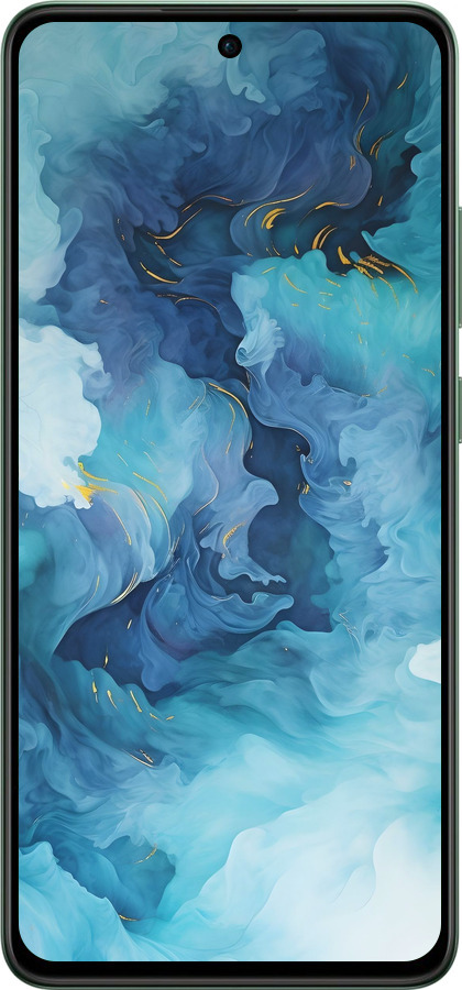 Силіконовий чехол Акварель для Oppo Reno12 FS - 6320u-3867 изображение 