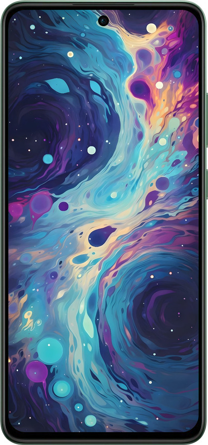 Силіконовий чехол Арт акварель для Oppo Reno12 F 4G - 6329u-3847 изображение 