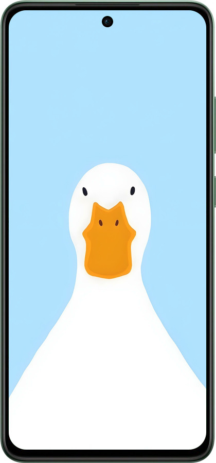 Силиконовый чехол Гусь для Oppo Reno12 FS - 6350u-3867 изображение 