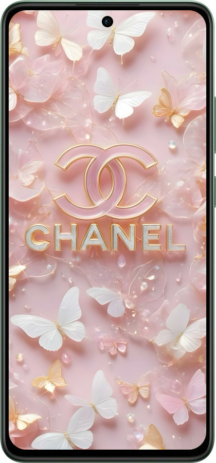 Силиконовый чехол Шанель для Oppo Reno12 FS - 6366u-3867 изображение 